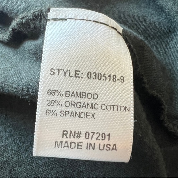 JOHNNY WAS CALME Fluted Sleeve Pom Pom Trim Swing Dress Green Size Medium - Picture 6 of 9